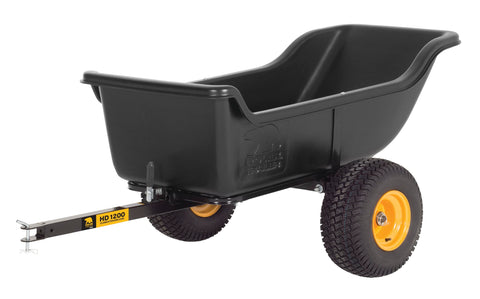 Polar HD 1200 Utility Cart – 1200 lb Capacity Heavy-Duty Hauling Cart with Tilt & Pivot Frame, Wide-Track Tires & Quick-Release Latch – 8232 Model for Ice Fishing & Outdoor Work