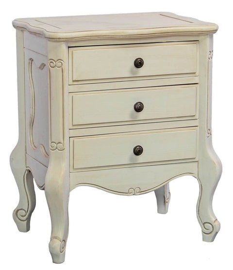 International Caravan Furniture Piece Windsor Three Drawer Table