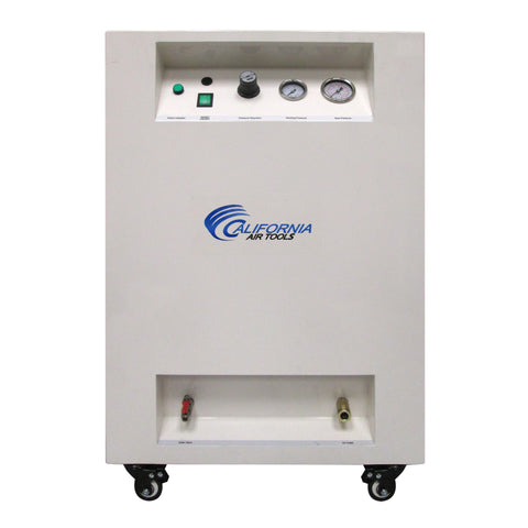 California Air Tools 10020SPC 2.0 HP Ultra Quiet and Oil-Free Air Compressor, 10 Gallon Tank, 58 dB Noise Level, in Sound Proof Cabinet