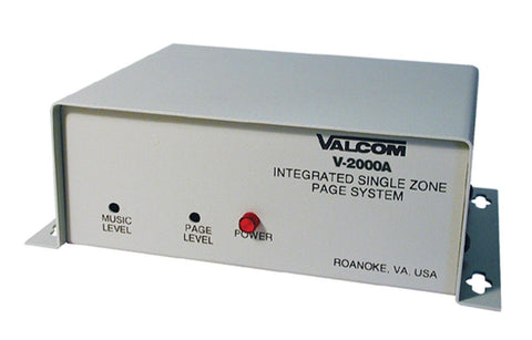 VALCOM Page Control - 1 Zone 1Way