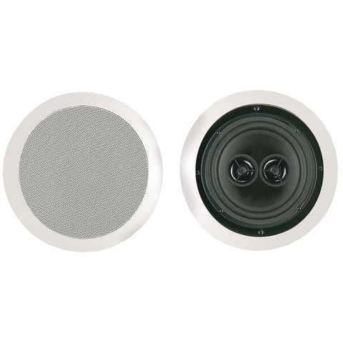BIC America MSR6D 100-Watt 6.5" Dual Voice-Coil Stereo in-Ceiling Speaker