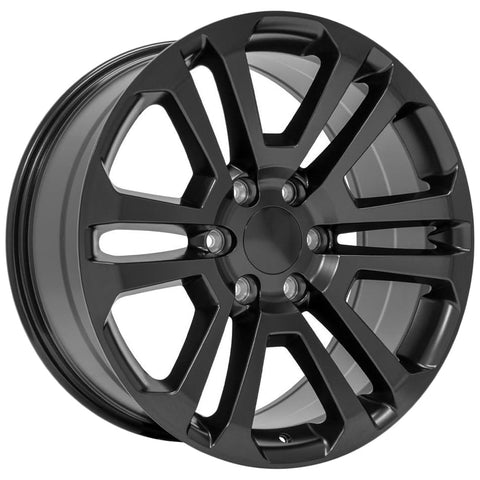 OE Wheels LLC CV99-20090-6550-31B1 Satin Black Wheel Painted (20 x 9. inches /6 x 139 mm, 31 mm Offset)