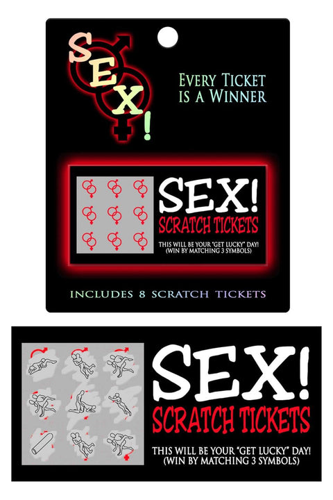Kheper Games Sex! Scratch Tickets