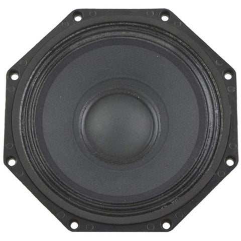 Massive Audio MC8II 8” Mid-Range Speaker | 250W RMS / 500W Max, 8 Ohm, High SPL Driver, Loud Clear Vocals & Midrange, Pro-Grade Car, Stage & PA Audio System