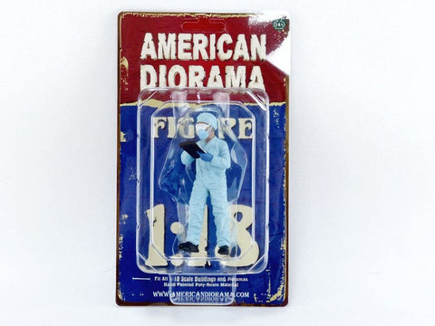 American Diorama Hazmat Crew Figurine IV for 1/18 Scale Models