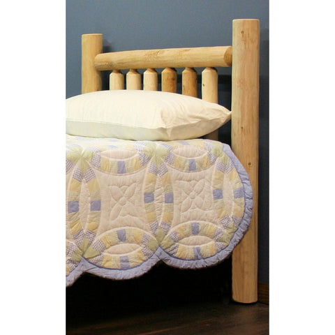 Lakeland Mills Unfinished Wooden Headboard, Queen: 64 in. W x 4.5 in. D x 48 in. H (40 lbs.) ,