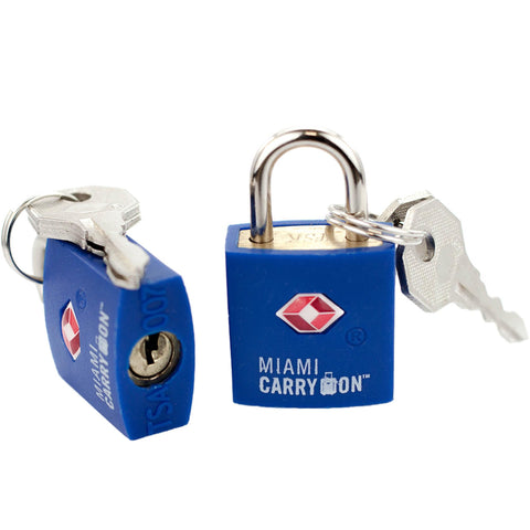 Naftali TSA 2 Lock 4 Keys, Blue