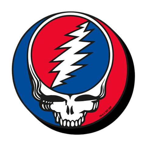 AQUARIUS Grateful Dead Skull Funky Chunky Novelty Magnet for Refrigerator, Locker, Whiteboard & Game Room Officially Licensed Merchandise & Collectibles