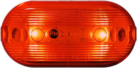 Peterson Mfg V35R-BT2 Led Marker/Clearance, Pc Mv Oblong