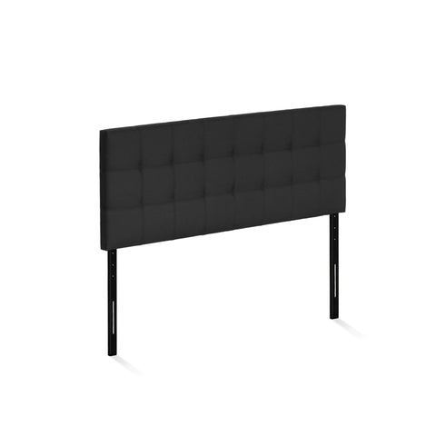 Furinno Roanne Tufted Headboard Black Full