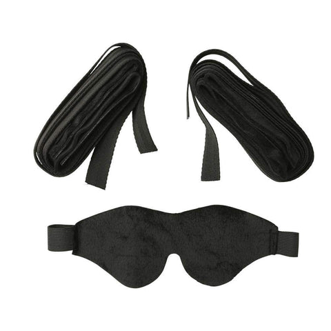 Sex and Mischief Ss93006 Our First Bondage Kit Black