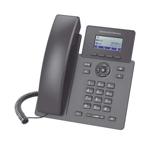 Grandstream GRP2601 IP Phone | 2 Lines, 2 SIP Accounts | 2.4-Inch LCD Display | Dual-Port Gigabit Ethernet