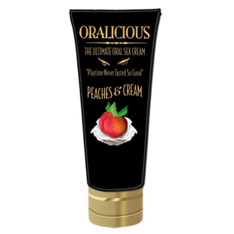 Hott Products Unlimited 25790: Oralicious Peaches & Cream 2Oz.