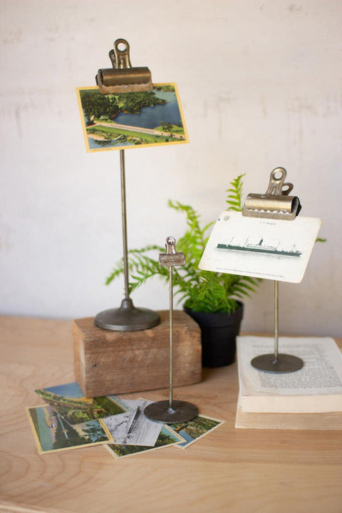 Kalalou CLL2416 Set of Three Note Clips, See Image