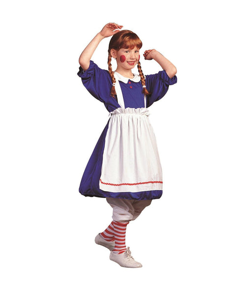 RG Costumes Rag Doll Costume, Child Medium, Blue