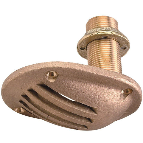 Bronze Thru Hull Scoop Strainer