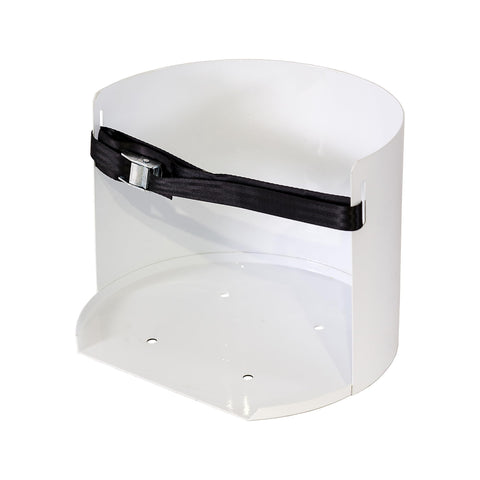 Buyers Products 5201005 5 Gallon Water Cooler Rack for Truck, White Steel With Flat Surface, Trucks & Trailer Accessories, Water Jug Holder for Truck
