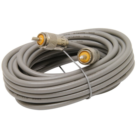 Astatic 302-10267 Gray 18 Foot Mini 8 Coaxial Cable