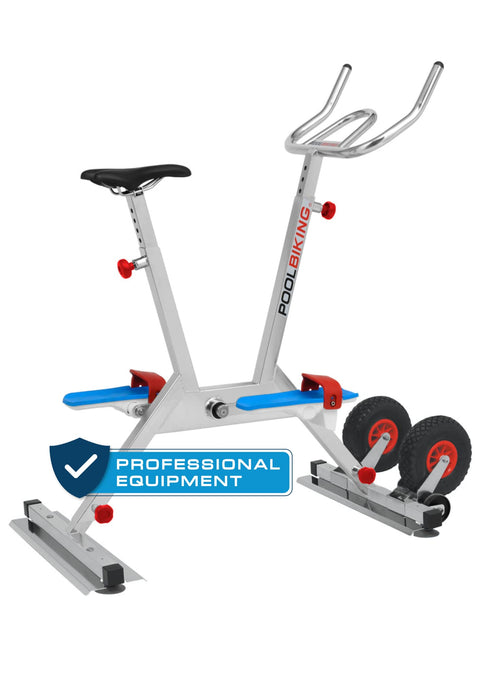POOLBIKING IBIZA Aquatic Bike for Pool Fitness, Rehabilitation and Weight Loss, Adjustable Height