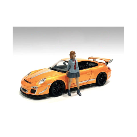 American Diorama Car Meet 1" Figurine V for 1/24 Scale Models