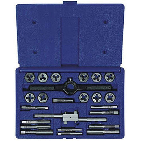 Irwin Industrial Tools 24614 Fractional Tap and Hex Die Set, 24-Piece