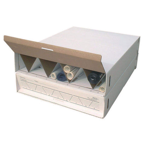 Advanced Organizing Systems AOS Modular Stackable Roll Storage up to 36" in Length - Pack of 2