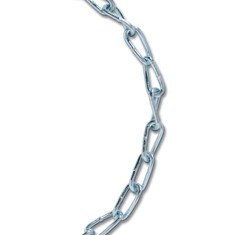 Koch Industries A11921 2/0 Coil Twist Link Electro Galvanized Chain, 10-Feet, Zinc Plated
