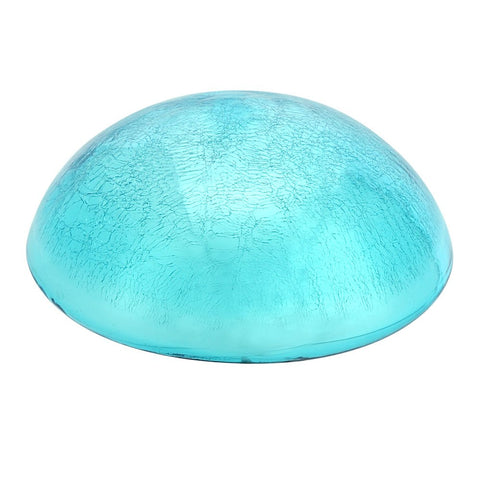 Achla Designs Glass Toadstool Mushroom Gazing Ball, Teal