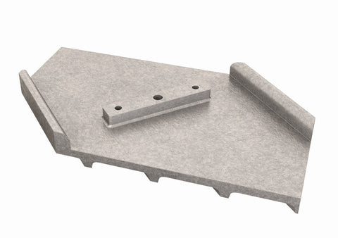 Bon 82-640 Wheel Chair Ramp Grover Left 2" Groove Walking