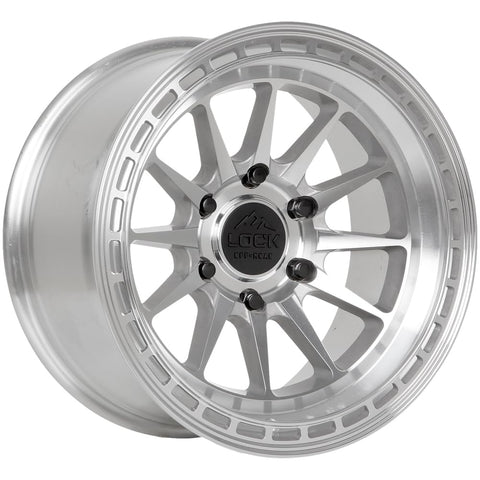 Lock Offroad Baja 17x9 5x127 0et 71.5 Machined W/Clear Coat