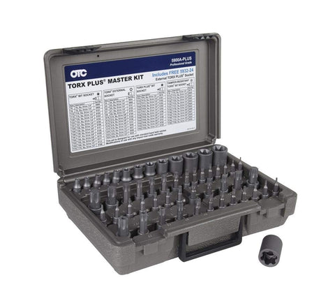 OTC 5900A-Plus 53 Piece Master Square Drive Torx Set