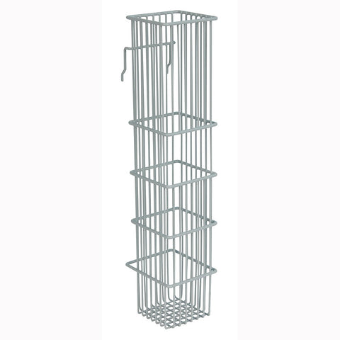 DETECTO Catheter Holder with Accessory Rail for Rescue Cart