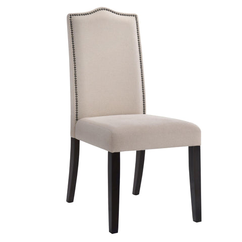 Romero Parson Chair - Espresso/Linen