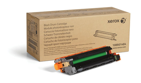 Xerox Genuine Black Drum Cartridge 108R01484-40 000 Pages for Use in Versalink C500/C505 Toner, Standard Capacity