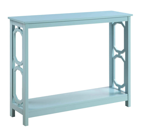 Convenience Concepts Omega Console Table, Seafoam