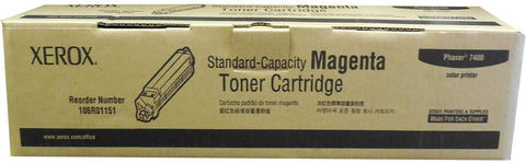 Xerox Phaser 7400 Magenta Standard Capacity Toner Cartridge (9000 Pages) - 106R01151