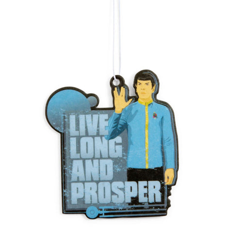 Star Trek: The Original Series Spock Air Freshener, Berry Scent | Provides Long-Lasting Fragrance, Odor Eliminator for a Clean Room, Car, Office | Novelty Science Fiction Gifts and Collectibles