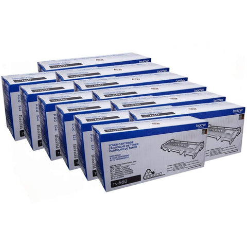 Brother TN660 Original Toner Cartridge - Laser - High Yield - 2600 Pages - Black - 1 Each