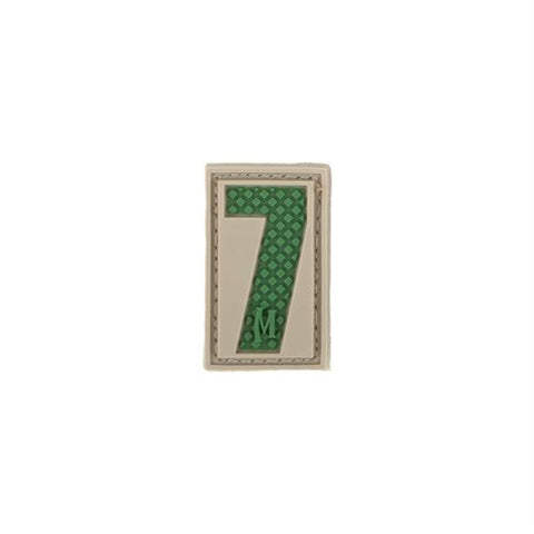 MAXPEDITION Number 7 Patch (Arid) 0.7" x 1.18"