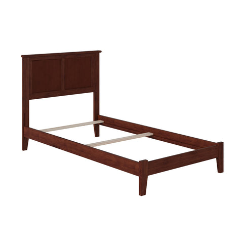 AFI, Madison Twin Foundation Bed, Walnut
