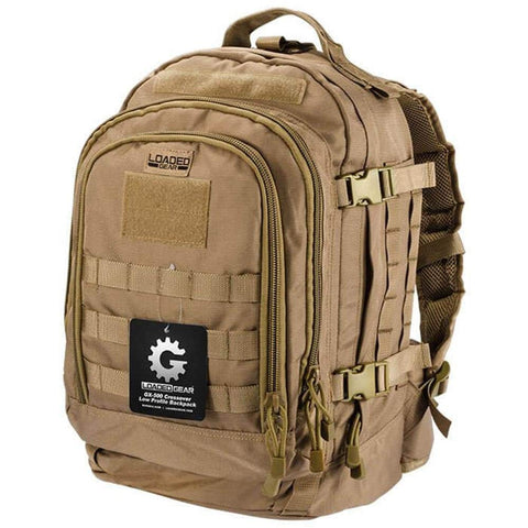Barska Loaded Gear GX-500 Crossover Utility Backpack, Dark Earth