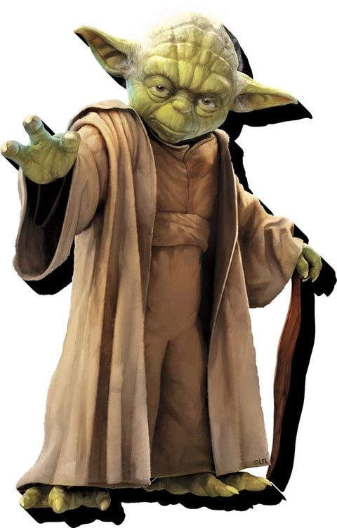 AQUARIUS Star Wars Yoda Funky Chunky Novelty Magnet for Refrigerator, Locker, Whiteboard & Game Room Officially Licensed Merchandise & Collectibles