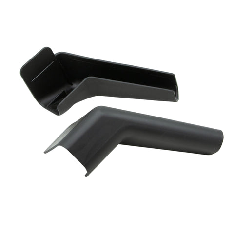 JR Products 655-FLEX-BK-A Flexible Extended Rain Gutter - Black