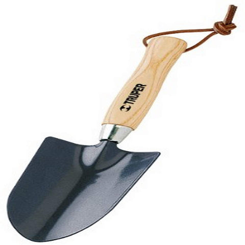 Truper 30621 Floral Garden Tool Trowel, Ash Handle, 6-Inch