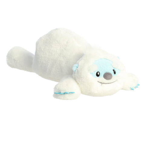 Aurora® Laid-Back Snoozles™ Snoozles™ Yeti Stuffed Animal - Floppy Characters for Comforting Cuddles - Perfect for Bedtime, Naps, and Kids All Ages - White 17 Inches