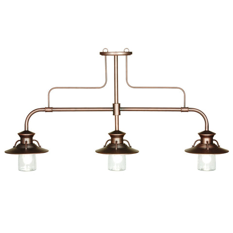 RAM Game Room Edison - 60" 3Lt Billiard Light