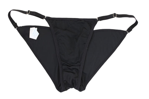 Fullness Ruched Back Padded Panty Booty Booster Black