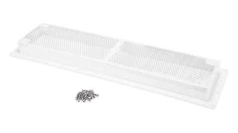 Camco 42161 Bladeless RV Refrigerator Vent Fan, White, 12-Inch