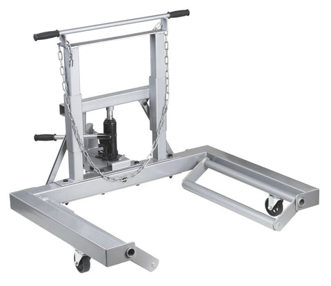 OTC 1669A 1,500 Lb. Capacity, Adjustable Height Dual Wheel Dolly for Large Trucks