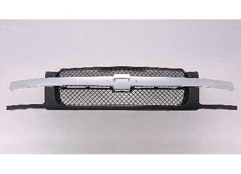 Sherman Parts 672-99-1 - 2002-2006 Chevy Avalanche Grille Chrome for the years of 2002, 2003, 2004, 2005, 2006